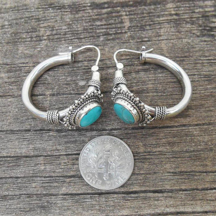Pendientes Turquesa Vintage