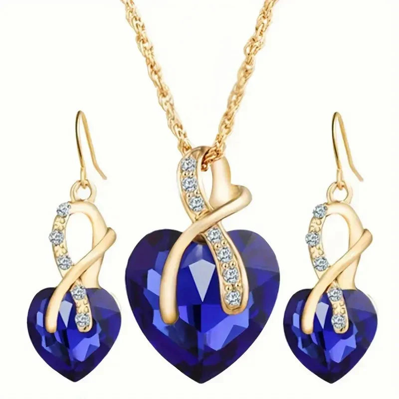 Conjunto de Joyería de Oro Alma Marina