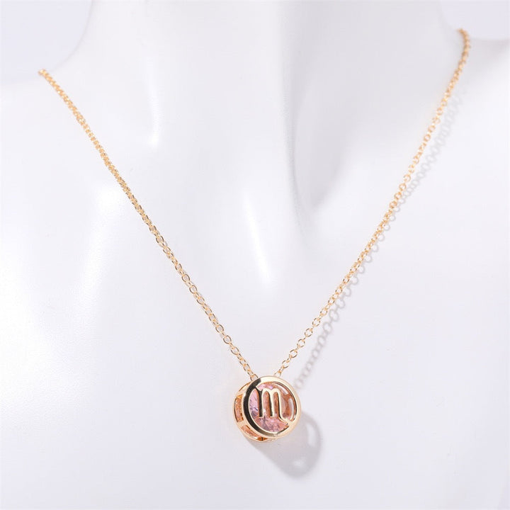 Collar Zodíaco Doble Cara