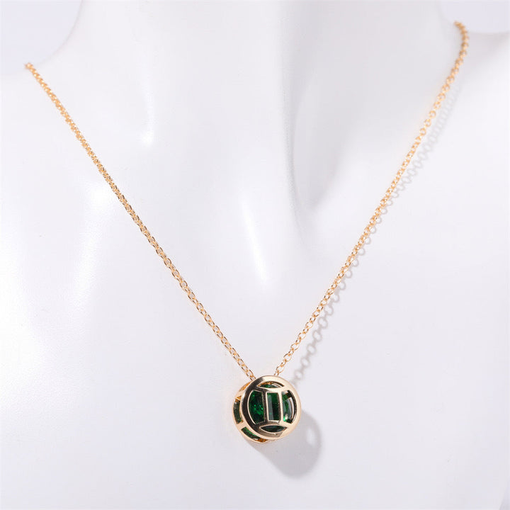 Collar Zodíaco Doble Cara