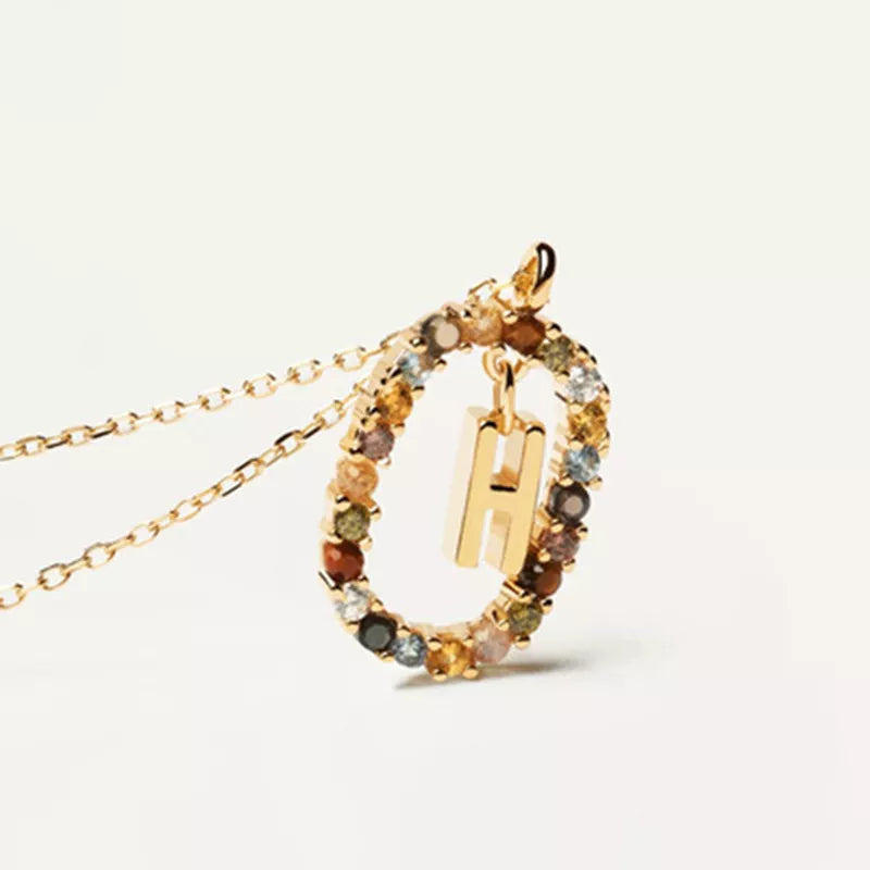 Collar Elegante con Piedras Multicolor
