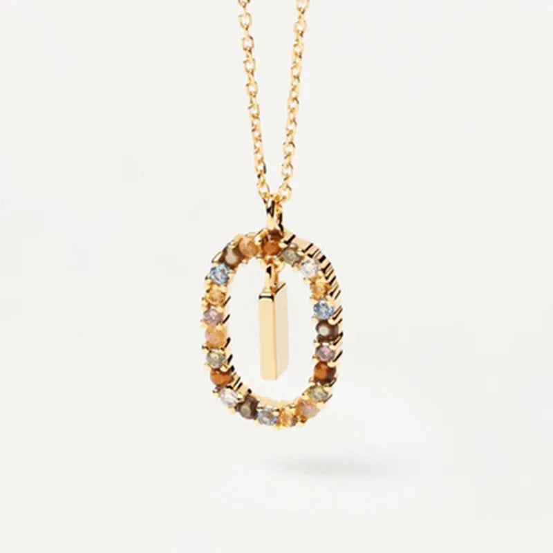 Collar Elegante con Piedras Multicolor
