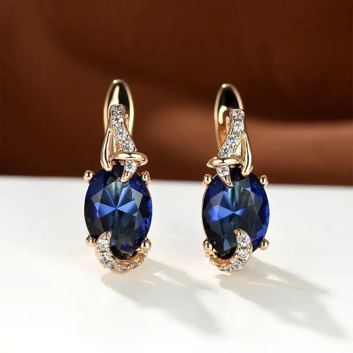 Pendientes de Oro Noche Oscura