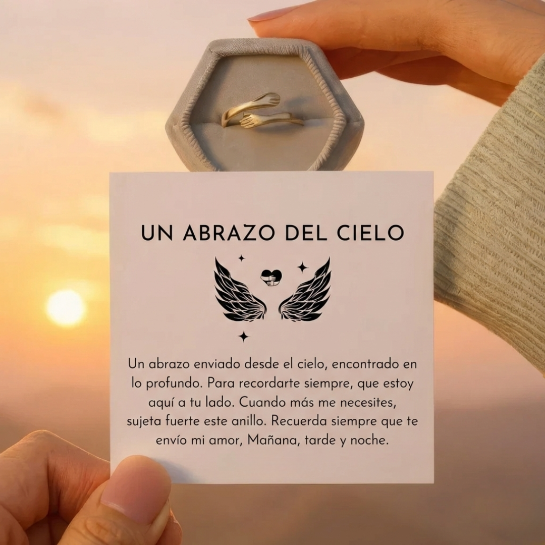 Envuelto En Amor - Anillo Abrazo (Ajustable)