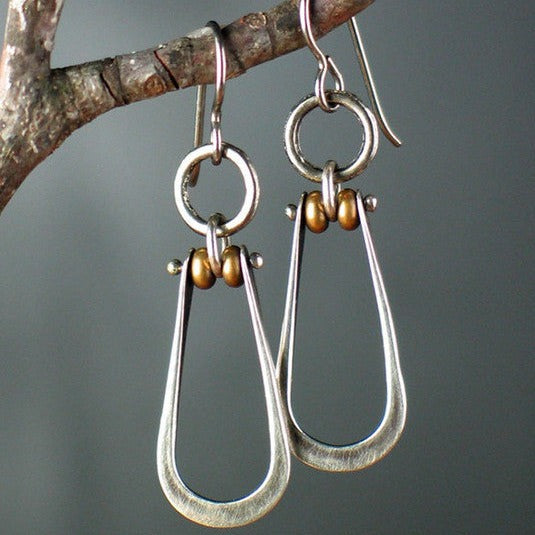 Pendientes vintage colgantes