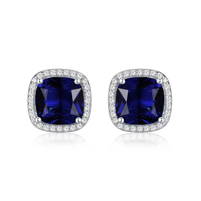 Pendientes con piedras preciosas