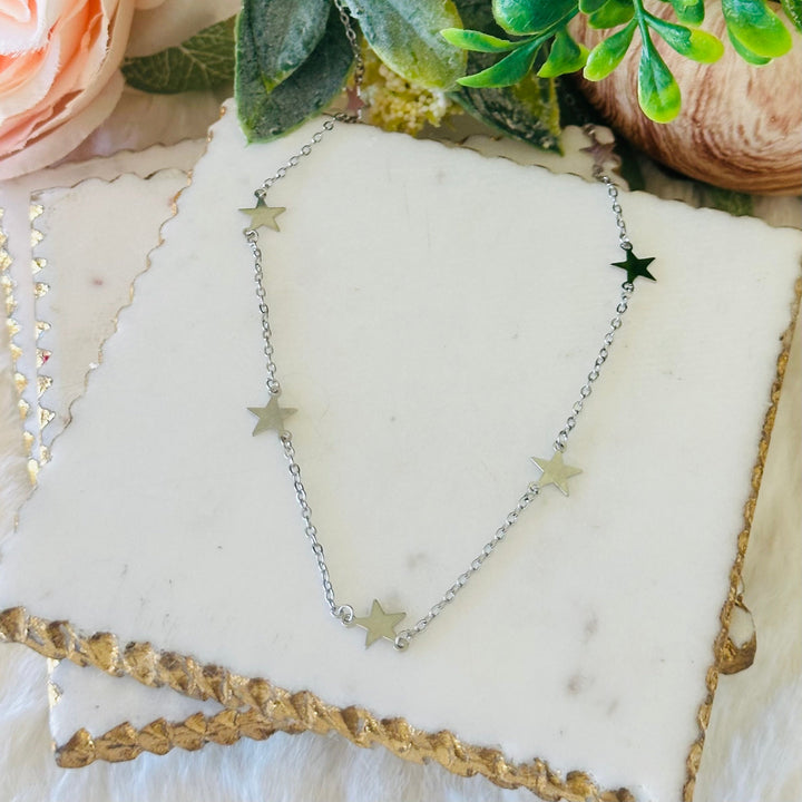 Collar gargantilla con colgante Stella Dainty Star