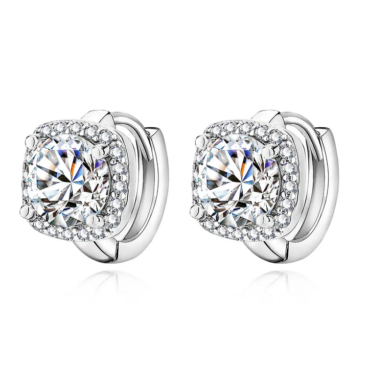Pendientes Cuadrados Aurora | Oro