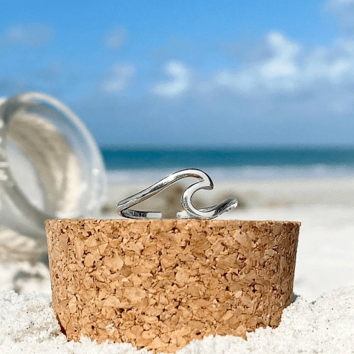 Anillo Silver Onda del Mar
