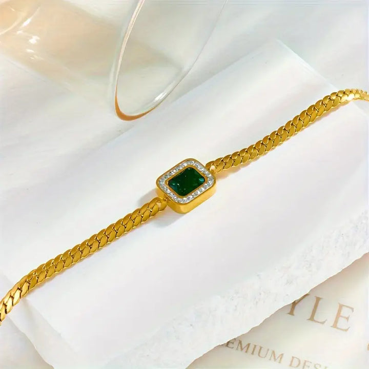Pulsera Esmeralda Divina