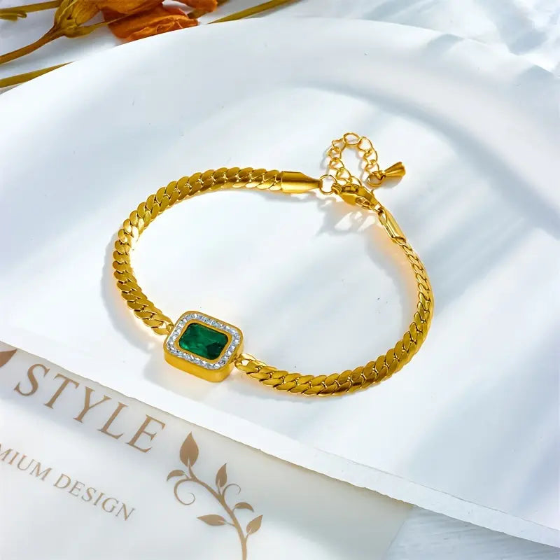 Pulsera Esmeralda Divina
