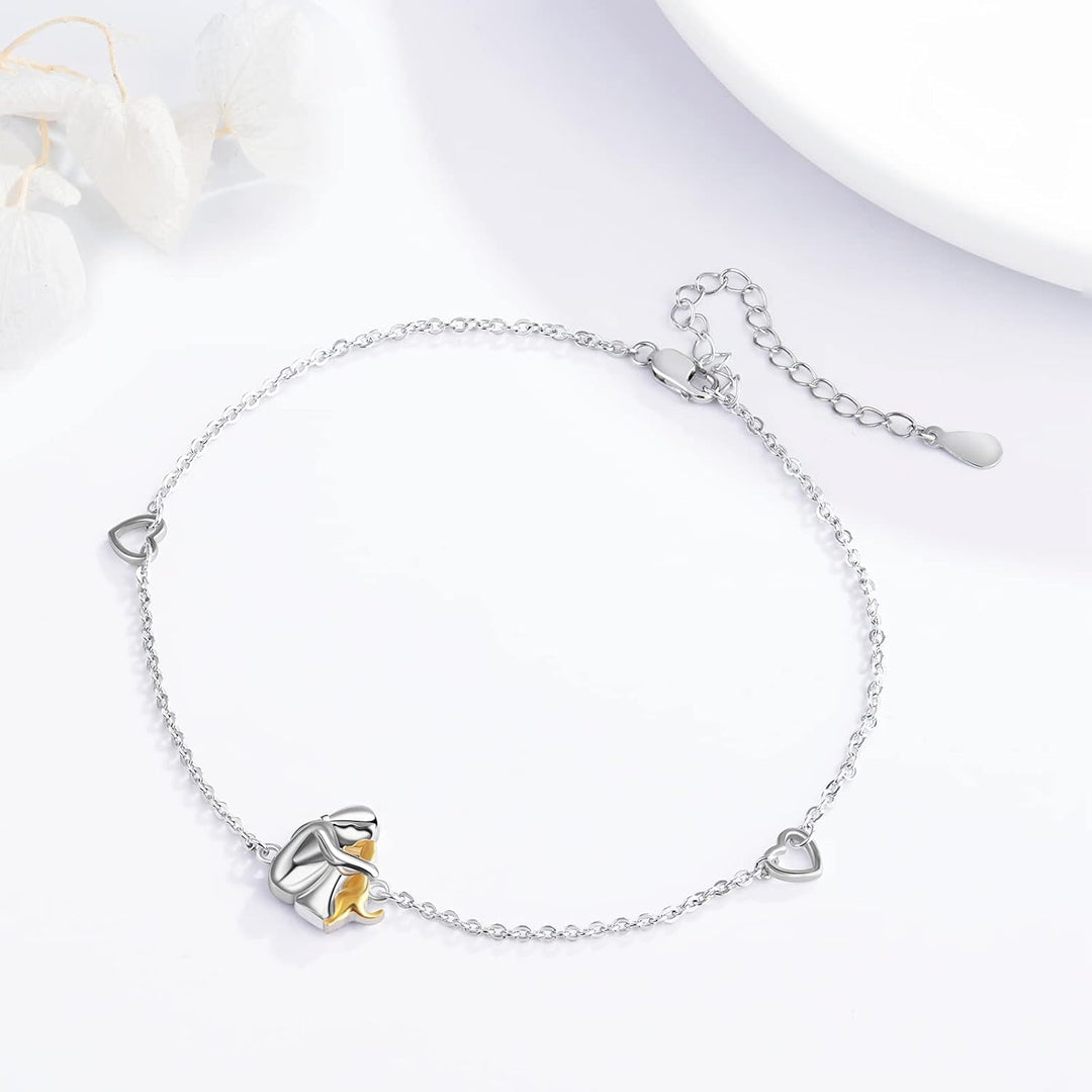 Pulsera ajustable de la suerte: sencilla y encantadora