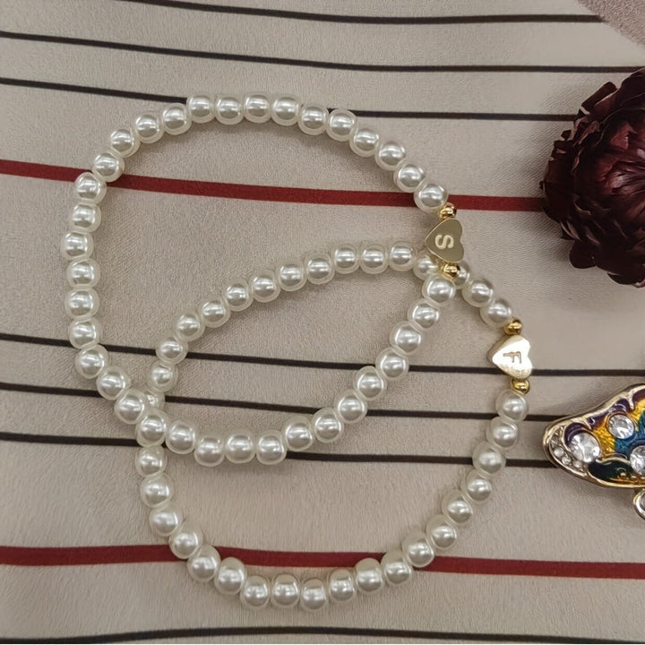 Pulsera Elegante de Corazón con Inicial