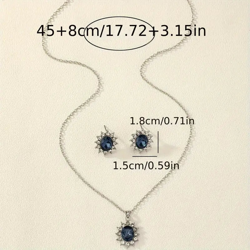 Conjunto de Joyería Alma Azurina