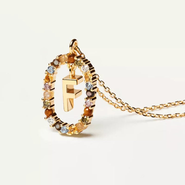 Collar Elegante con Piedras Multicolor