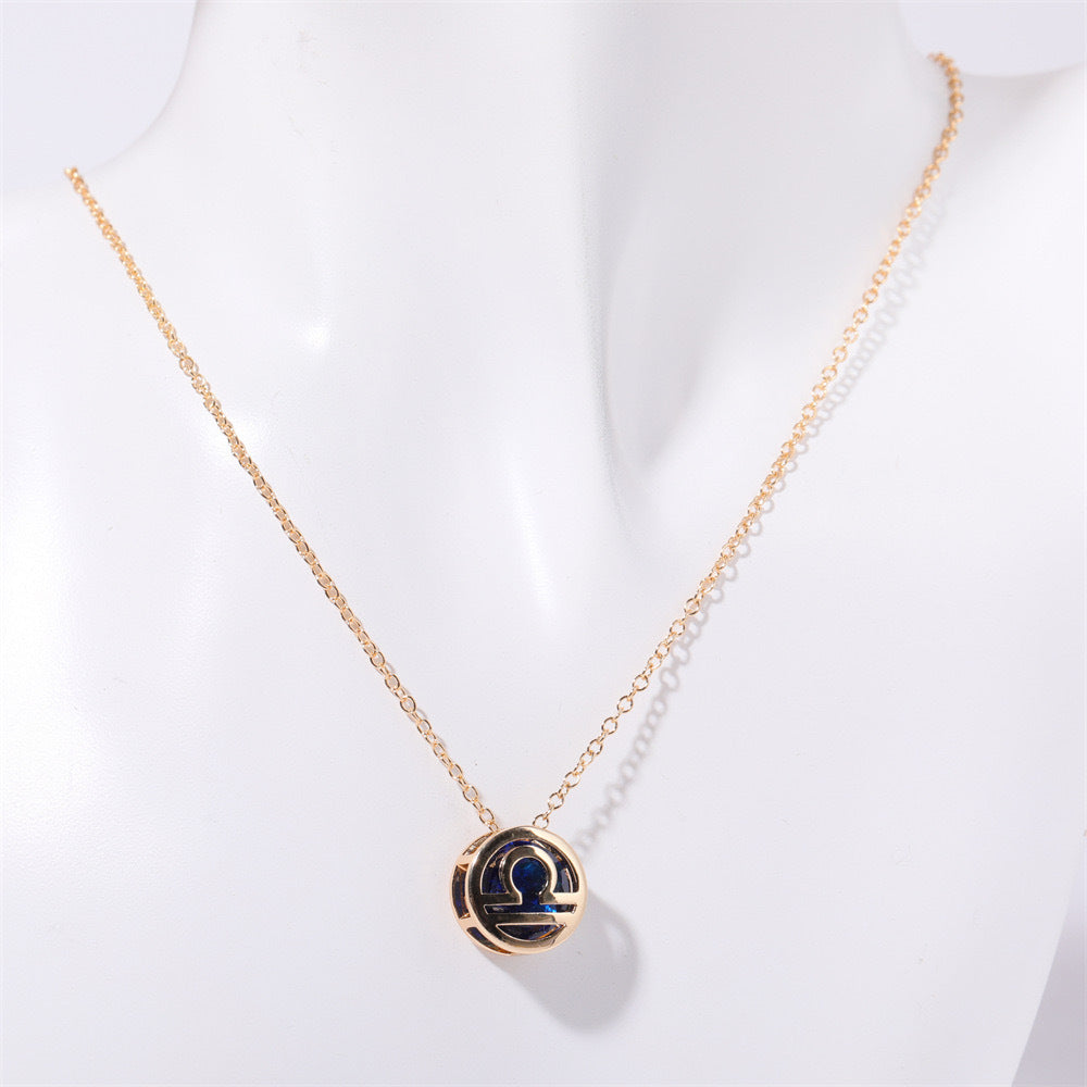 Collar Zodíaco Doble Cara