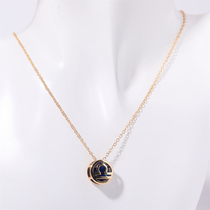 Collar Zodíaco Doble Cara