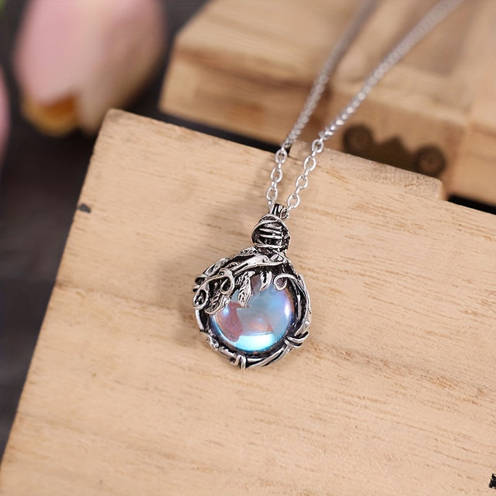 Collar María con piedra de luna