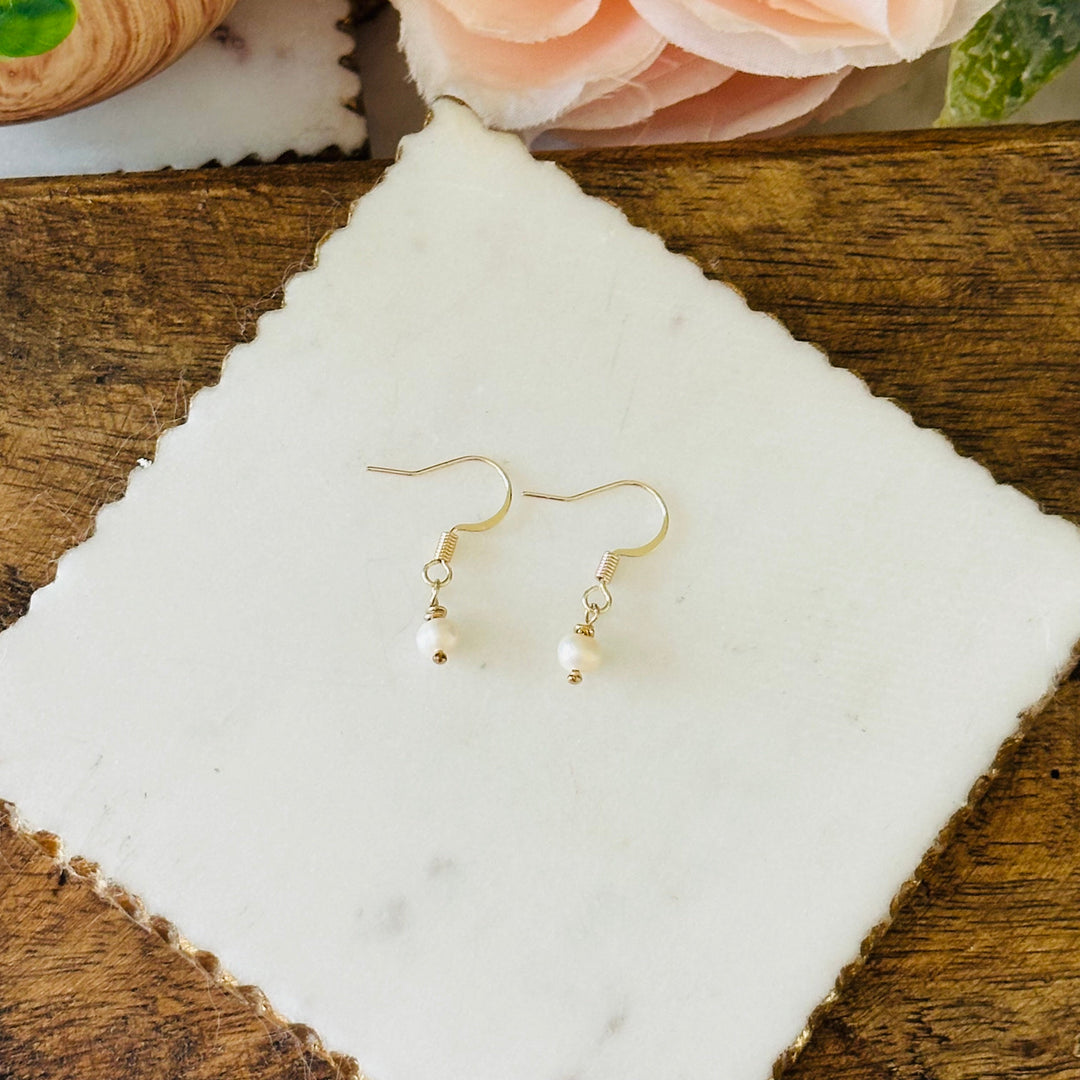 Pendientes Greta con perlas de agua dulce