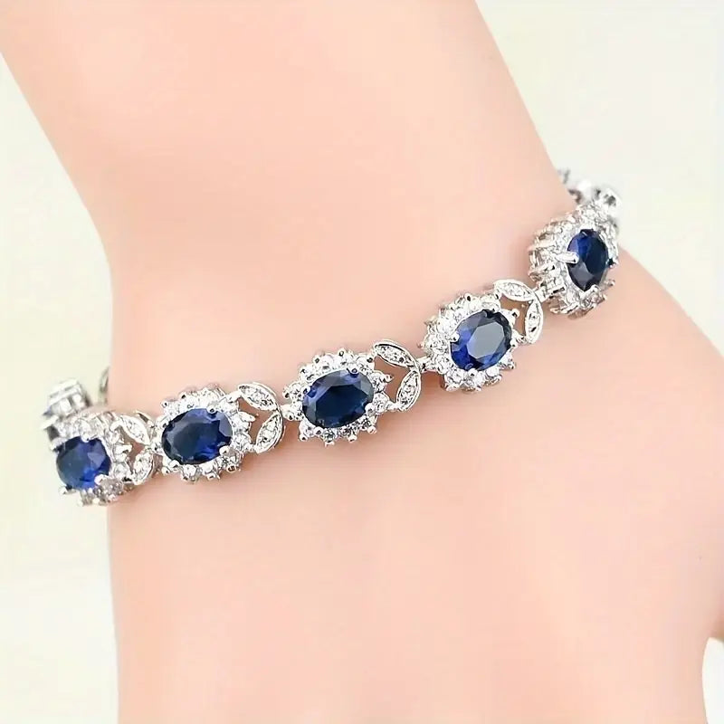 Pulsera Vena Azul Celeste
