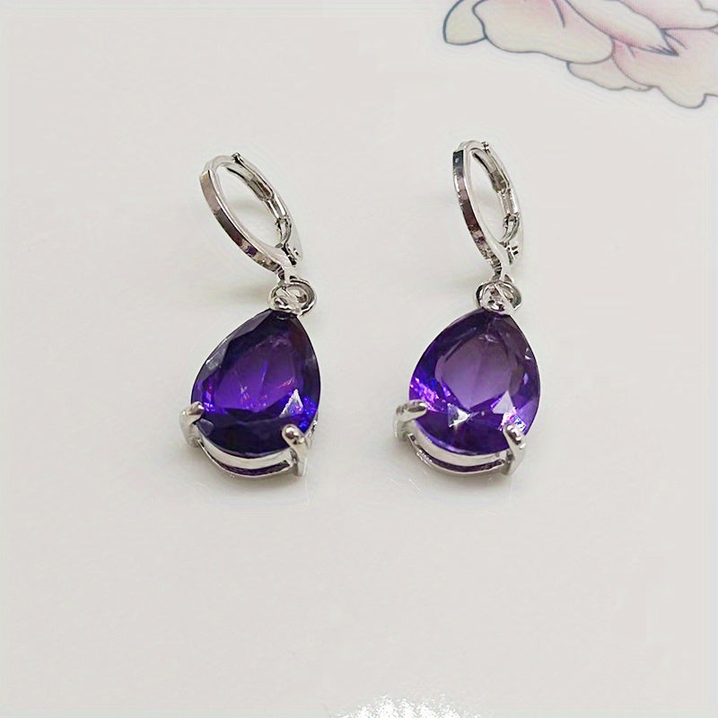 Pendientes Tania de Amatista