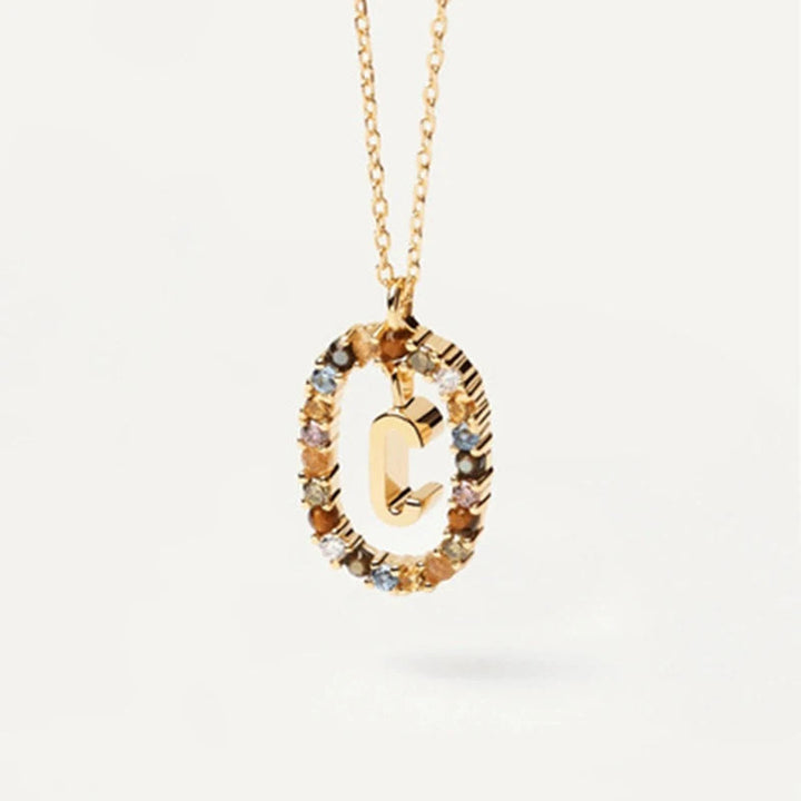 Collar Elegante con Piedras Multicolor