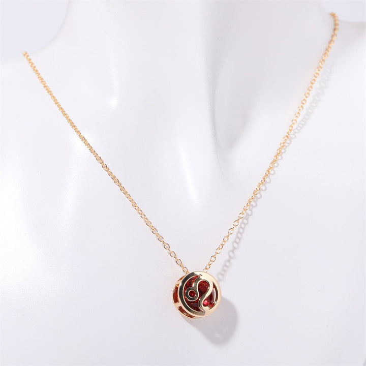 Collar Zodíaco Doble Cara