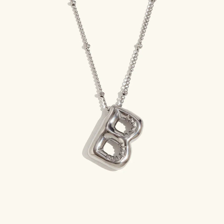 Collar de Oro con Inicial Balloon