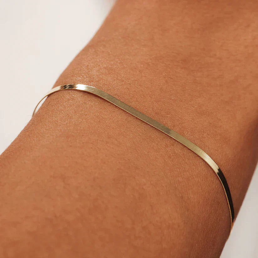 Pulsera Serpiente Dorada | Oro