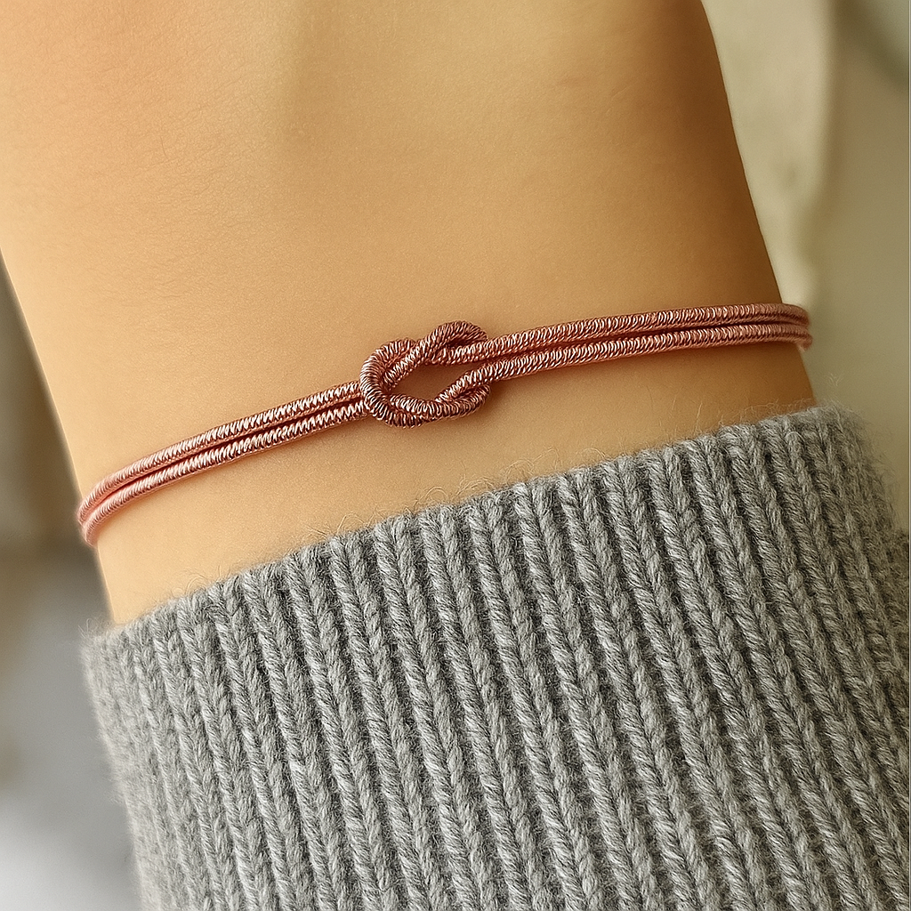 Pulsera Nudo de Conexión – Unión y Elegancia