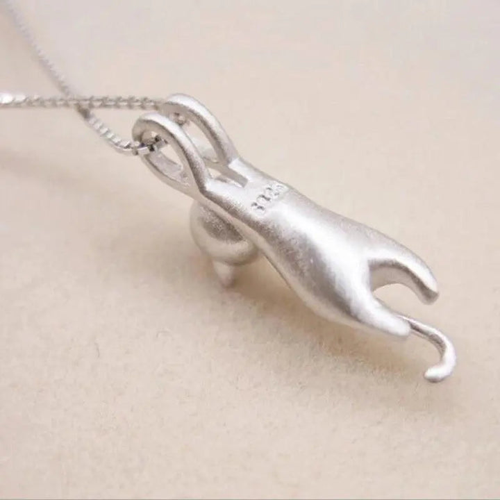 Divertido collar en plata de ley