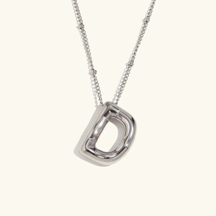 Collar de Oro con Inicial Balloon