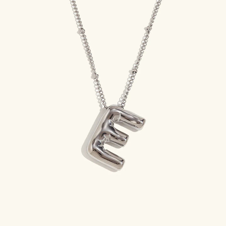 Collar de Oro con Inicial Balloon