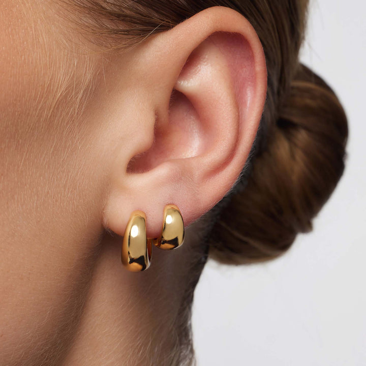 Pendientes Aros Elegantes | Oro