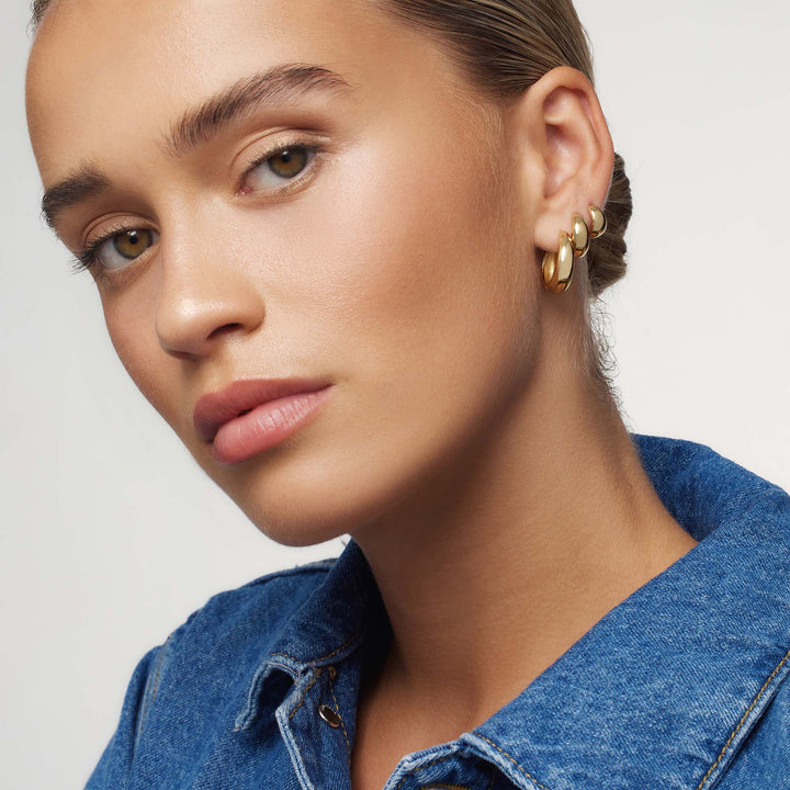 Pendientes Argolla Reina | Oro