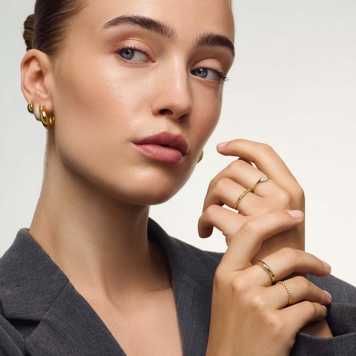 Anillo Domo Elegante | Oro