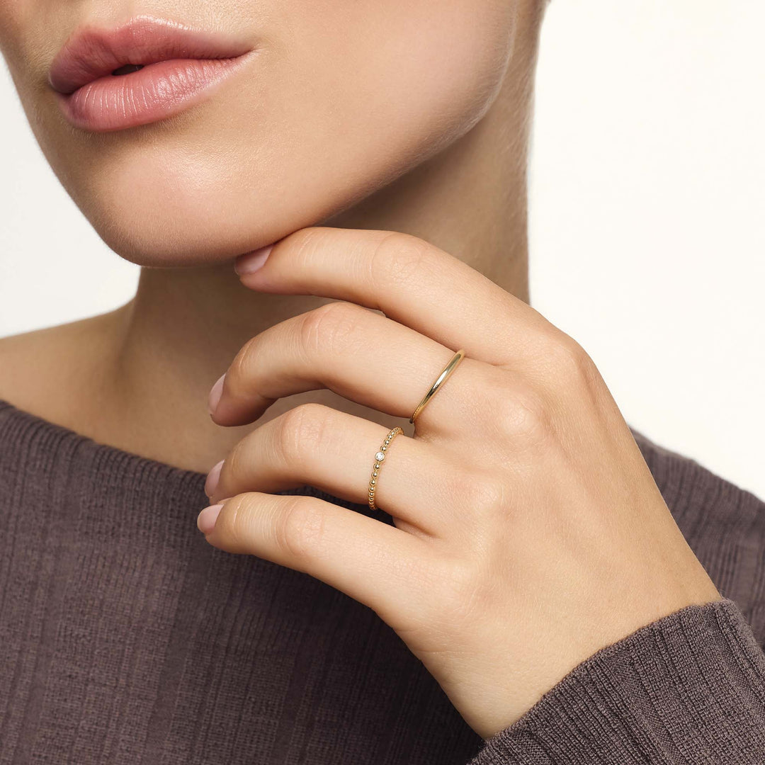 Anillo Cúpula Slim | Oro