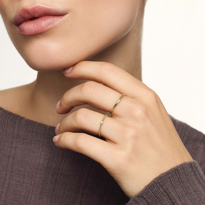 Anillo Cúpula Slim | Oro