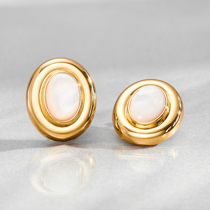 Pendientes Perla Giselle | Oro