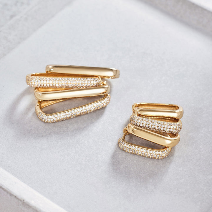 Pendientes de Oro y Diamantes