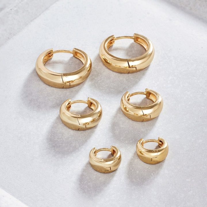 Pendientes Argolla Lumière | Oro