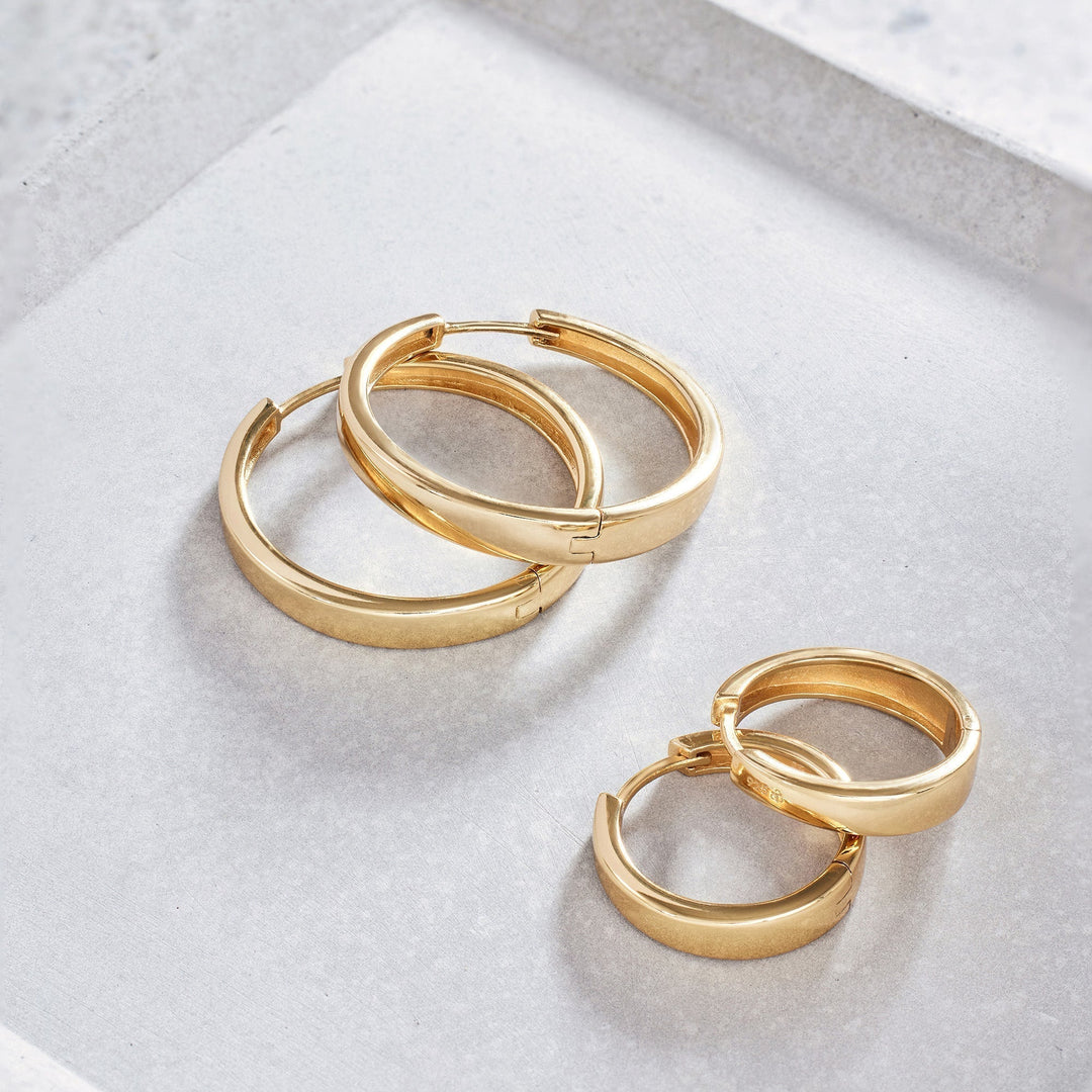 Pendientes Argolla Gia Imperial | Oro