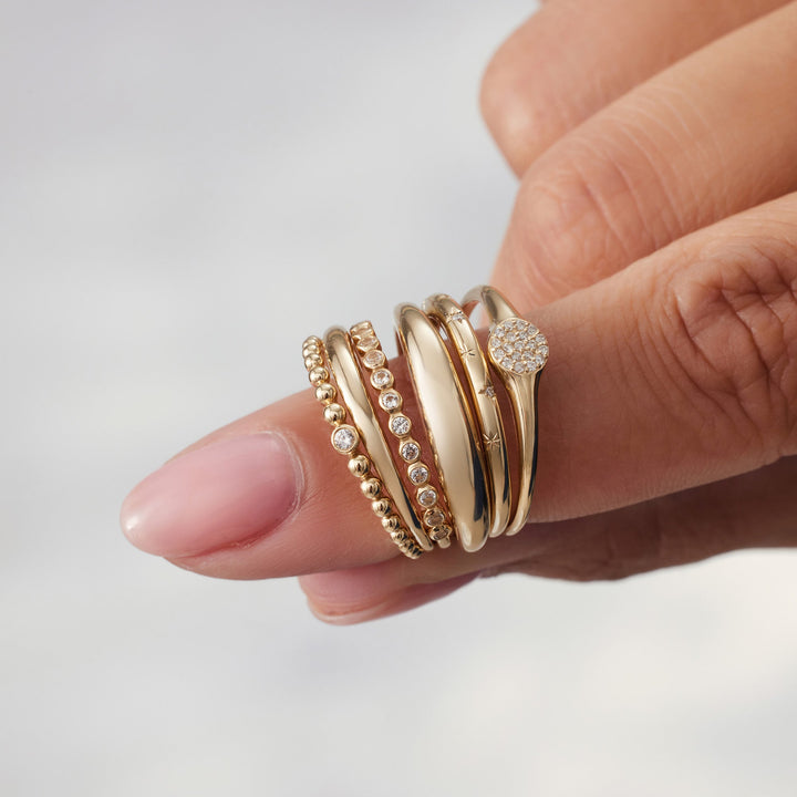 Anillo Domo Elegante | Oro