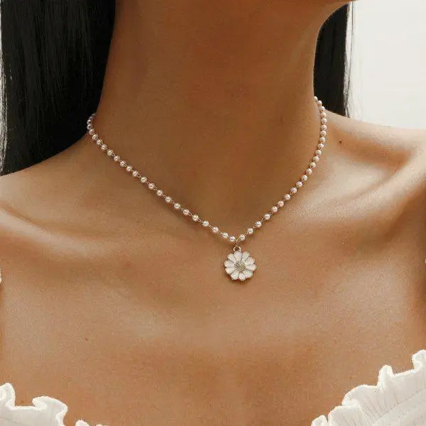 Maravilla con colgante de perla