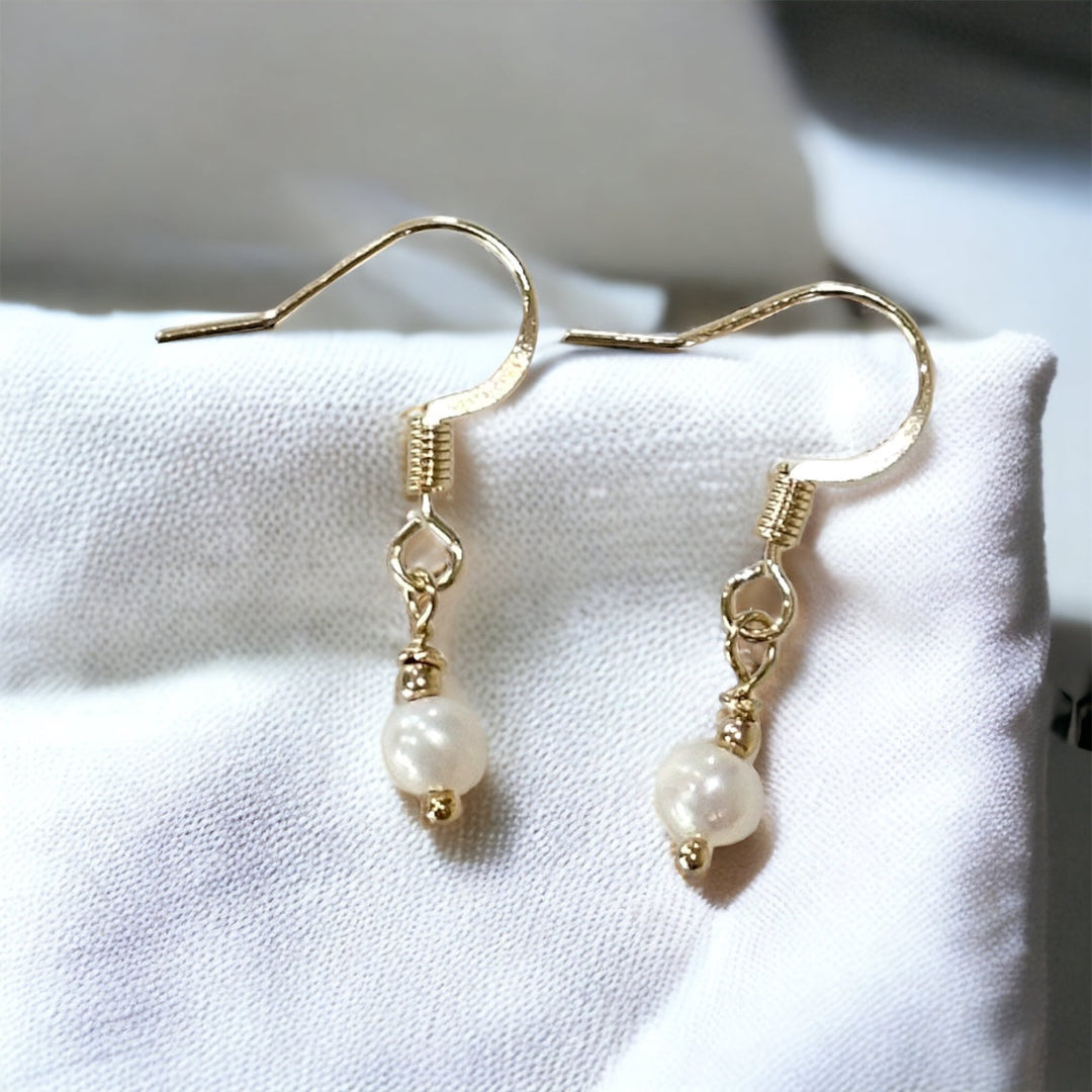 Pendientes Greta con perlas de agua dulce