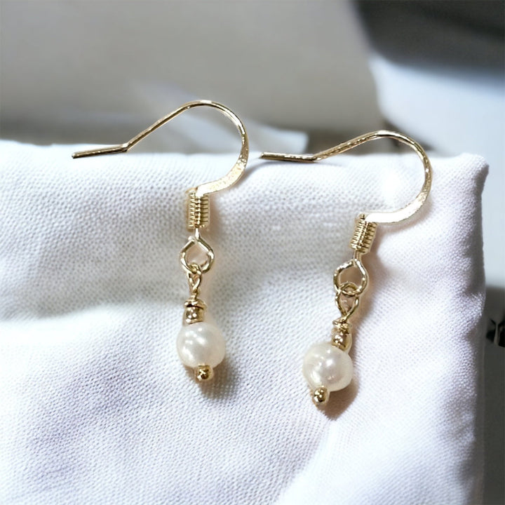 Pendientes Greta con perlas de agua dulce