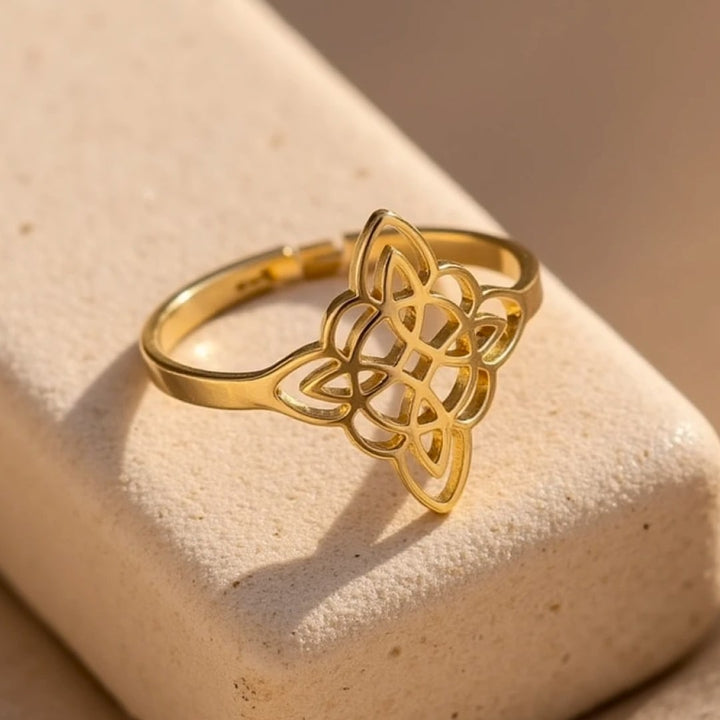 Anillo "Protección Eterna" (Ajustable)