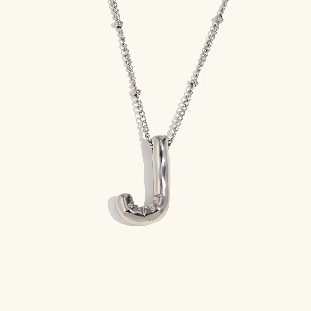 Collar de Oro con Inicial Balloon