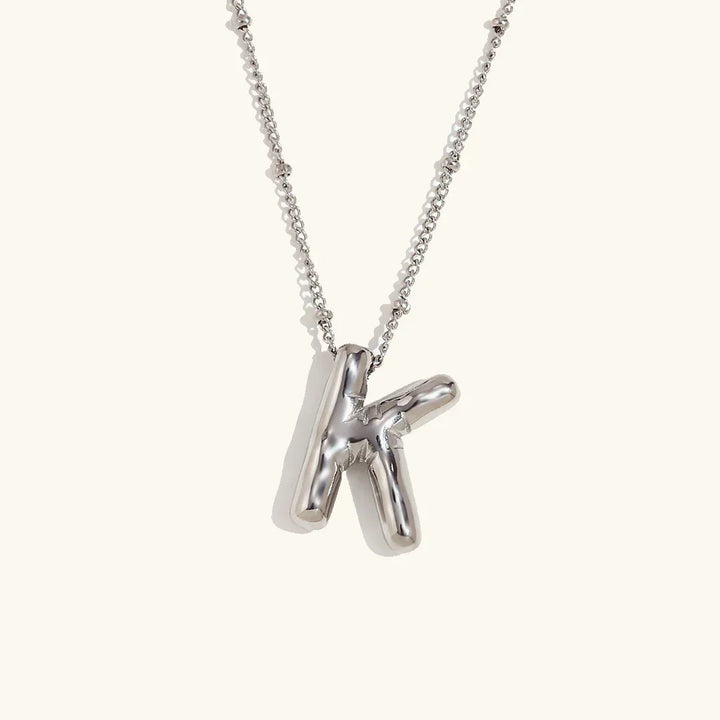 Collar de Oro con Inicial Balloon