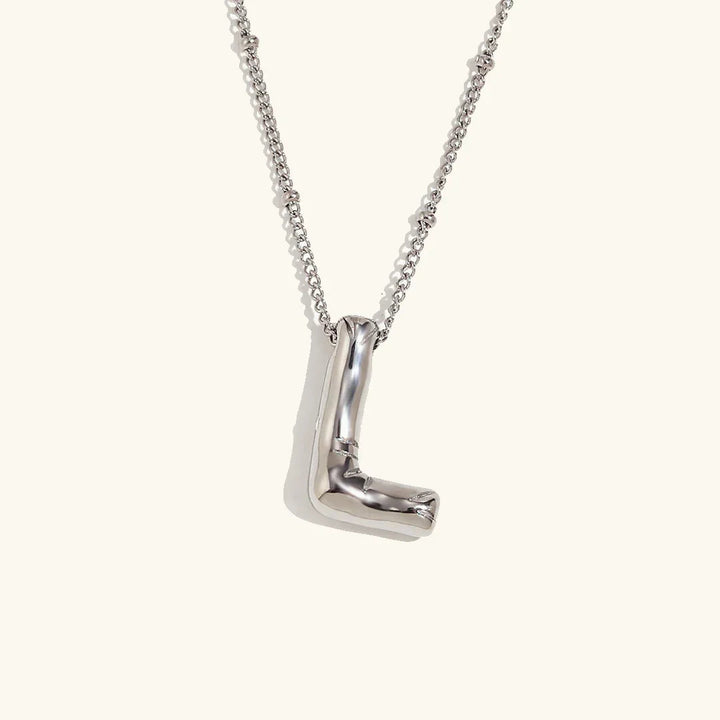 Collar de Oro con Inicial Balloon